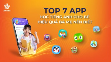 TOP 7 APP HỌC TIẾNG ANH CHO BÉ HIỆU QUẢ BA MẸ NÊN BIẾT